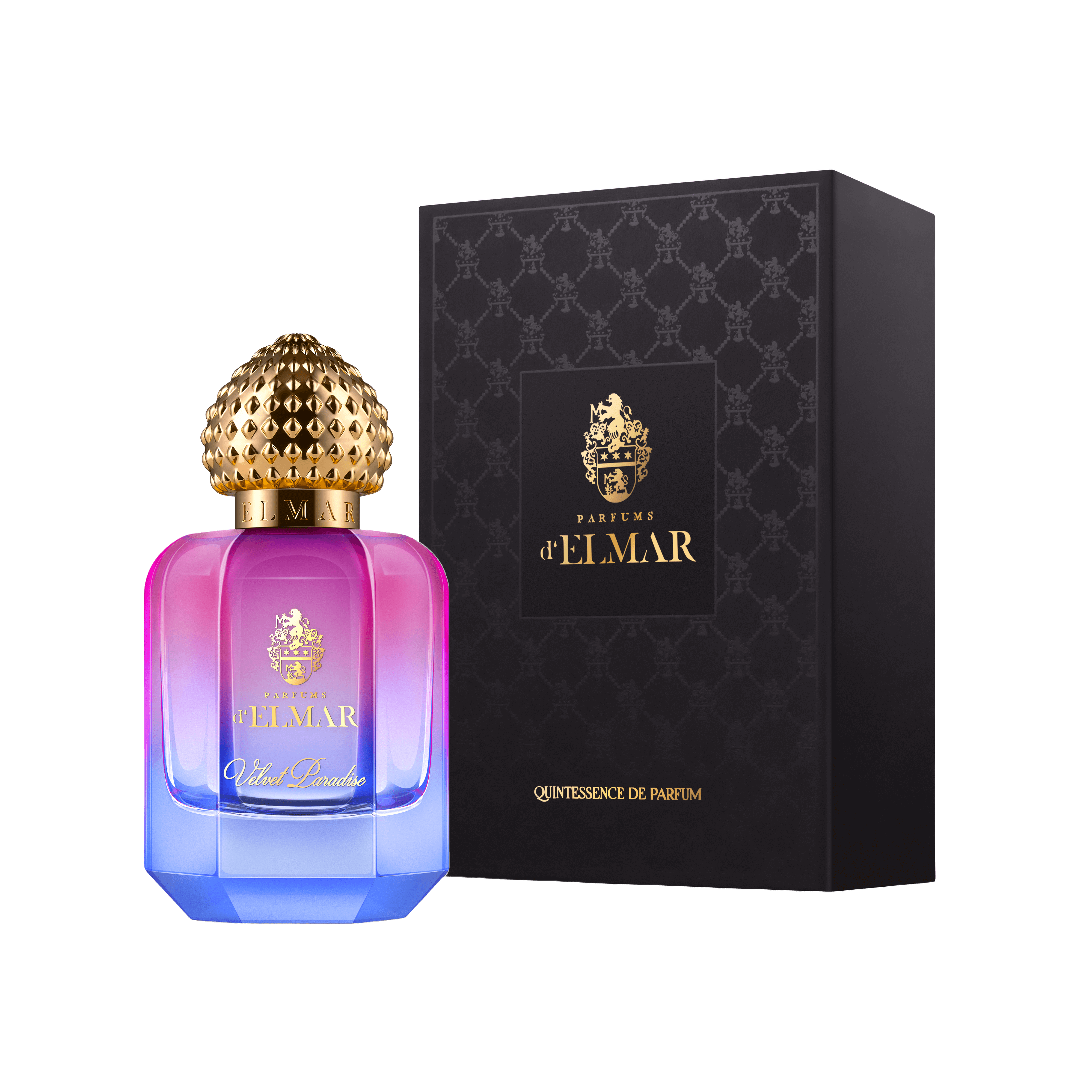 Velvet Paradise von Parfums d’Elmar – exklusives Parfum mit Flakon und Verpackung, ideal für Sammler und Duftliebhaber