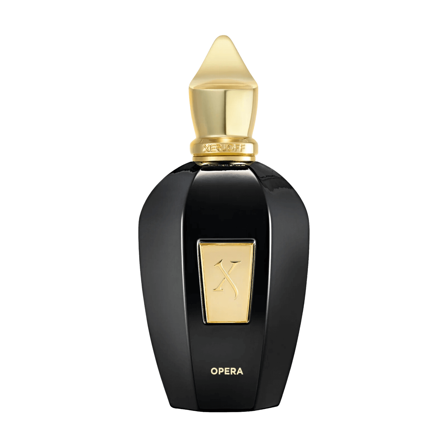 Flakon von Xerjoff Opera – luxuriöser Unisexduft mit floralen, würzigen und holzigen Noten.
