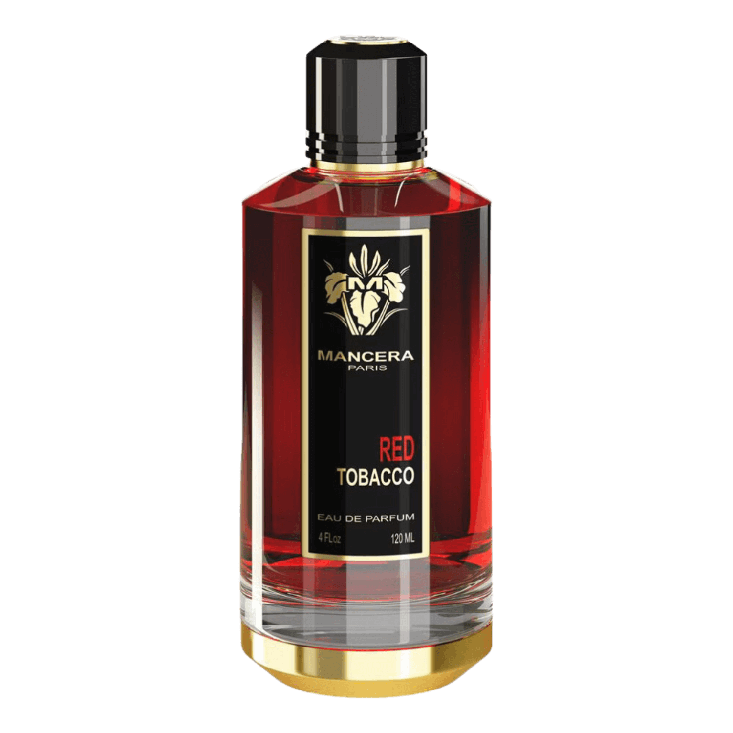 Flakon von Mancera Red Tobacco – intensiver Unisexduft mit würzigen, tabaklastigen und holzigen Note